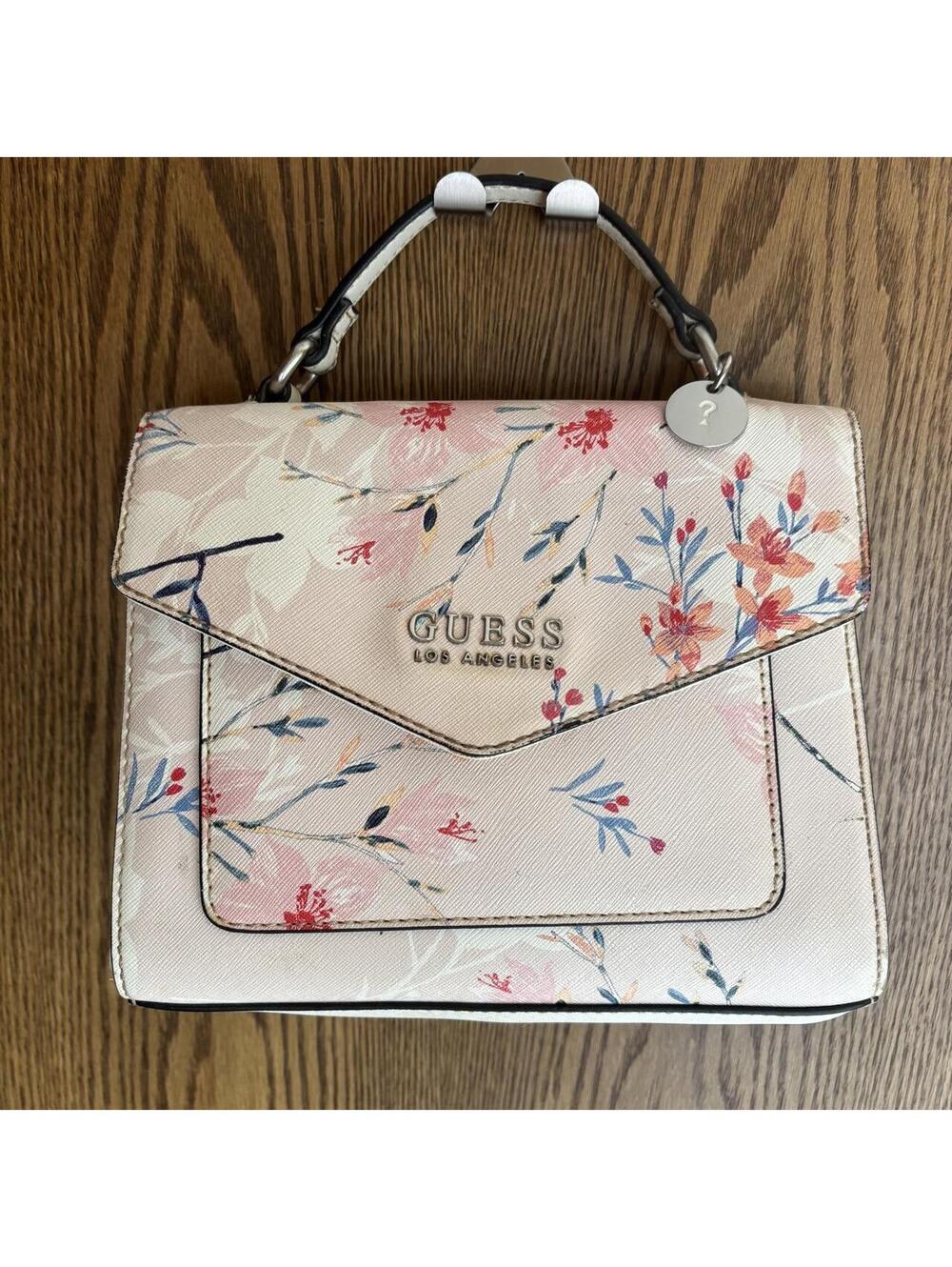 Guess Women's Pink and Multi Bag